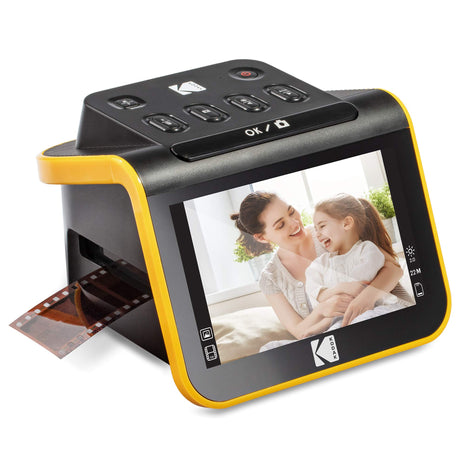 KODAK Slide N SCAN Film & Slide Scanner Digitizer with 5" LCD Screen, Quickly Convert Negatives & Slides to Digital 22MP JPEG Photos, Compatible with 135, 126 and 110 Film & Slides