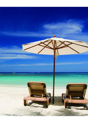 Fellowes Recycled Optical Mousepad - Beach Chairs (5909501)