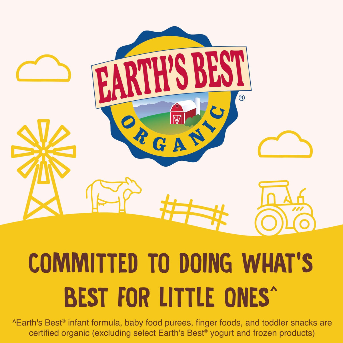 Earth's Best Organic Veggie Puffs for Toddlers 2 Years Old and Up, Cheddar Flavor, 1.55 Ounce Bag (Pack of 4)