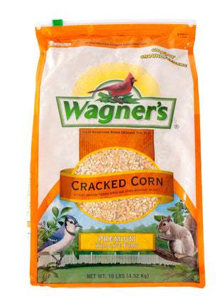 Wagner's 18542 Cracked Corn Wild Bird Food, 10-Pound Bag