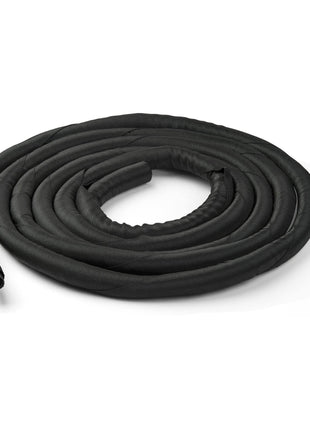 StarTech.com 15' (4.6m) Cable Management Sleeve - Flexible Coiled Cable Wrap - 1.0-1.5 inch Dia. Expandable Sleeve - Polyester Cord Manager/Protector/Concealer - Black Trimmable Cable Organizer