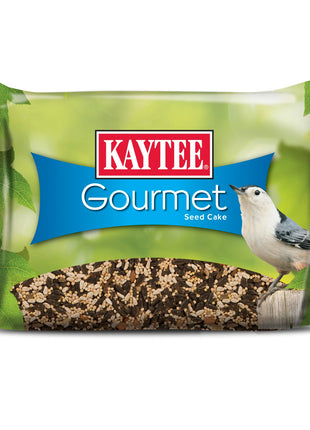 Kaytee Wild Bird Gourmet Seed Cake For Cardinals, Chickadees, Juncos, Titmice, Woodpeckers and More, 2 Pounds