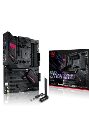 Asus ROG Strix B550-F Gaming WiFi II AMD AM4 (3rd Gen Ryzen) ATX Gaming Motherboard (PCIe 4.0,WiFi 6E, 2.5Gb LAN, BIOS Flashback, HDMI 2.1, Addressable Gen 2 RGB Header and Aura Sync)