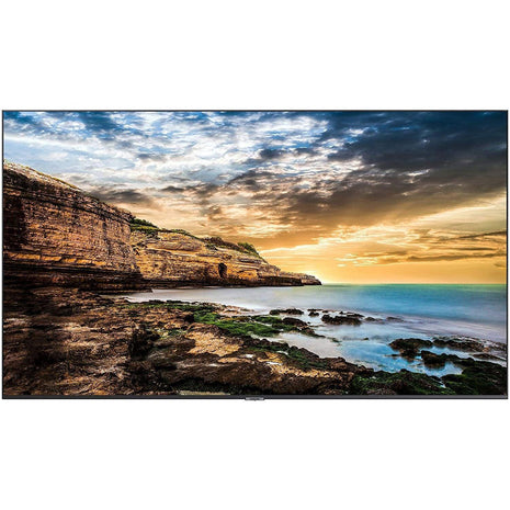 SAMSUNG Business QE55T 55-inch 4K UHD 3840x2160 LED Commercial Signage Display, HDMI, USB, Speakers, 3-Yr Warranty, 16/7 Operation, 300 nit (LH55QETELGCXGO), Black