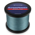 KastKing Superpower Braided Fishing Line,Low-Vis Gray,20 LB,327 Yds