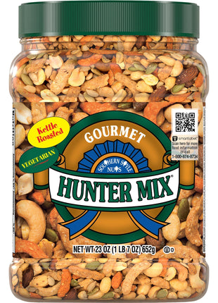 Southern Style Nuts Gourmet Hunter Bulk Trail Mix, 23 oz (Pack of 1), Sesame Sticks, Roasted Peanuts, Sunflower Kernels, Almonds, Cashews & Pepitas, Mixed Nuts, Snacks for Adults & Kids