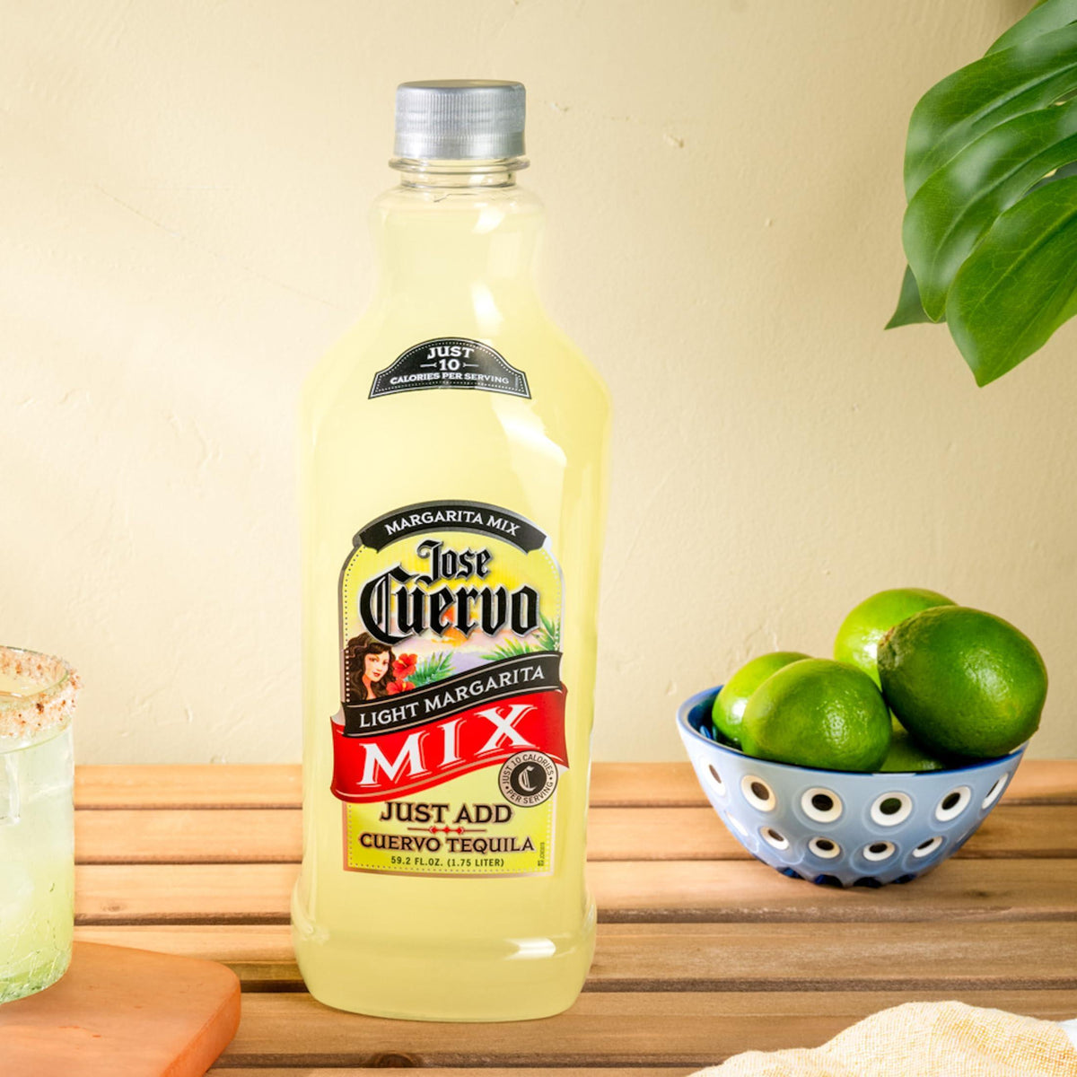 Jose Cuervo Classic Lime Light Margarita Mix, 59.2 fl oz