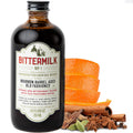Bittermilk No.1 Bourbon Barrel Aged Old Fashioned Mix - All Natural Handcrafted Cocktail Mixer - Old Fashioned Syrup - More Complex than Bitters & Simple Syrup