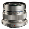 OM SYSTEM Olympus M.Zuiko Digital ED 12mm F2.0 Silver for Micro Four Thirds System Camera, Compact Wide Angle Lens for Starry Sky and Landscape