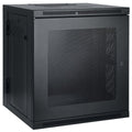 12U WALL MOUNT RACK ENCLOSURE SERVER CABINET HINGED WALLMOUNT