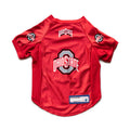 Littlearth NCAA Ohio State Buckeyes Stretch Pet Jersey, Team Color, X-Large