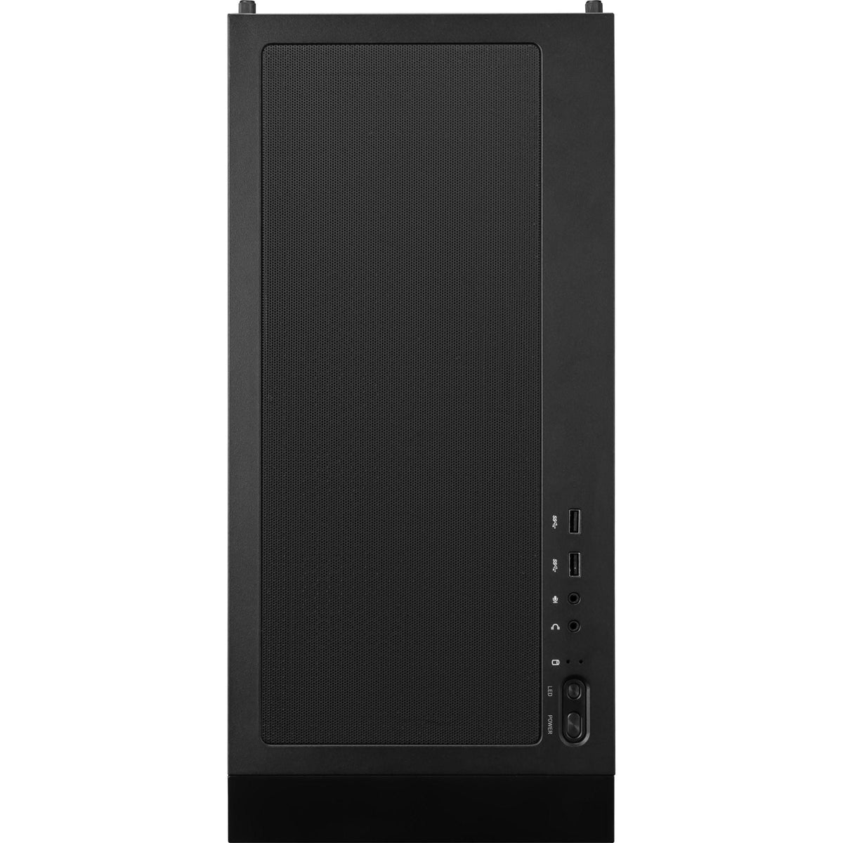 MSI MAG Forge 321R Airflow - Premium Mid-Tower Gaming PC Case - Tempered Glass Side Panel - ARGB 120mm Fans - Liquid Cooling Support up to 360mm Radiator - Vented Front Panel