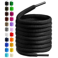 BIRCH's Oval Shoelaces 27 Colors Half Round 1/4