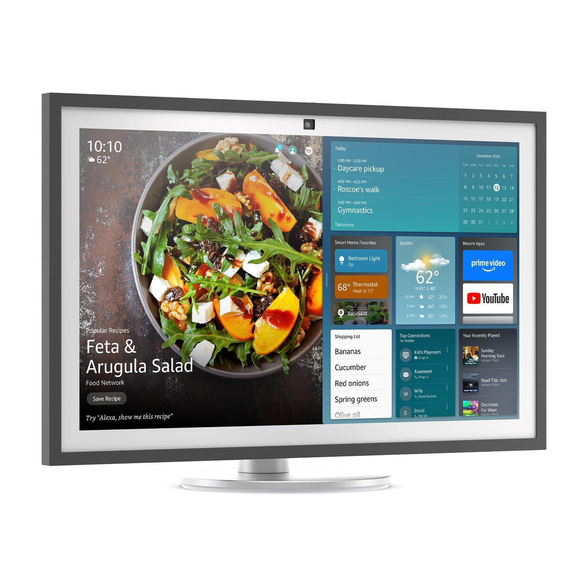 Amazon Premium Adjustable Stand | Designed for Amazon Echo Show 21 (sold separately)