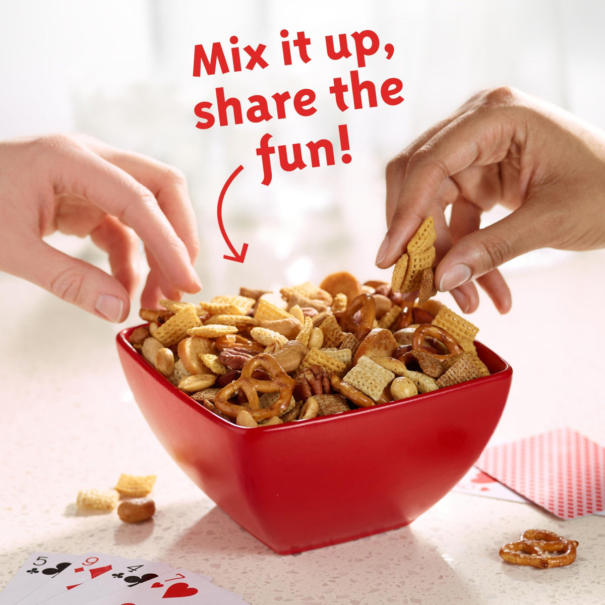 Wheat Chex Breakfast Cereal, Homemade Chex Mix Ingredient, Family Size, 19 oz