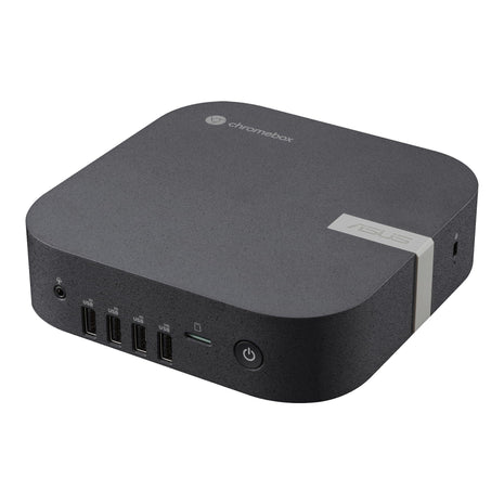 ASUS Chromebox 5a with Intel® CoreTM i5-1335U Processor, 8GB DDR5 RAM, 128GB M.2 PCIe G4x4 NVMe SSD, Quad-Display, Wi-Fi 6E & Bluetooth, Gb LAN, USB-C, Chrome OS, VESA Mount