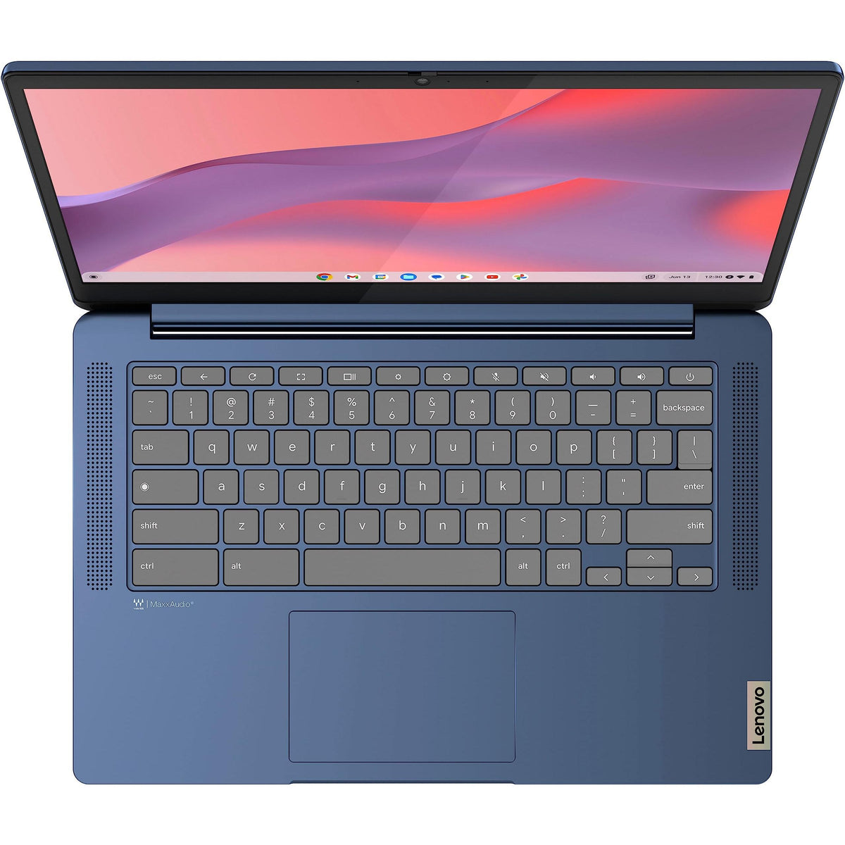 Lenovo Flagship Chromebook, 14'' FHD Touchscreen Slim Thin Light Laptop Computer, 8-Core MediaTek Kompanio 520 Processor, 4GB RAM, 64GB eMMC, WiFi 6,Chrome OS, Abyss Blue