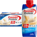 Premier Protein Protein Shake, Vanilla, 30g Protein, No Added Sugar, 11 fl oz Pack of 12 (Packaging May Vary)