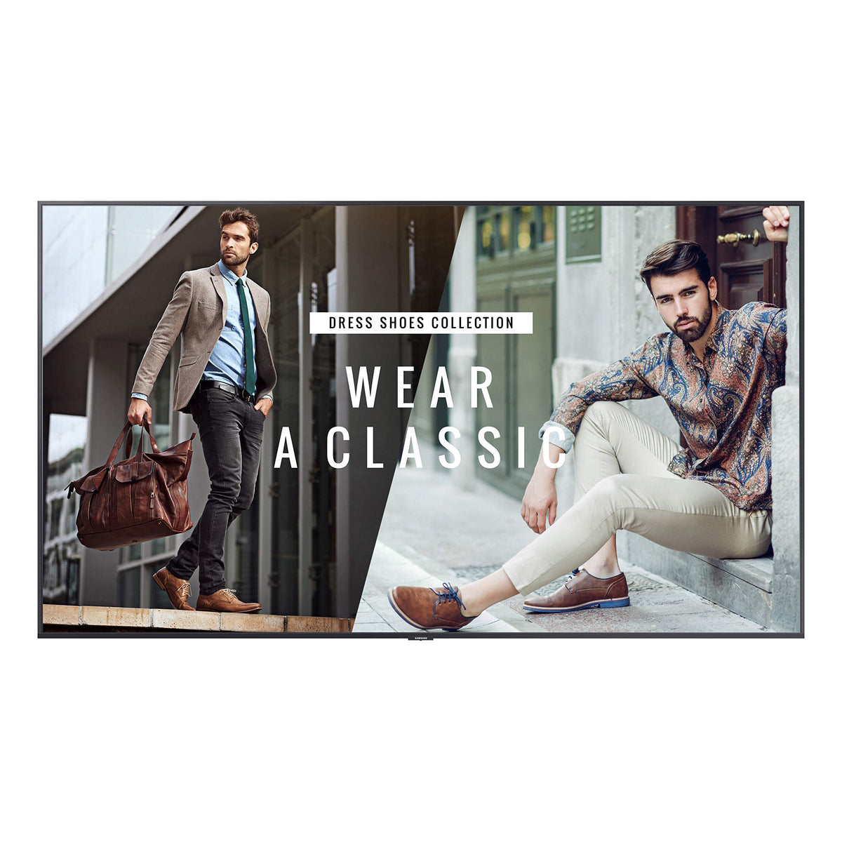 Samsung 43-Inch BE43T-H Pro TV | Commercial | Easy Digital Signage Software | 4K | HDMI | USB | Tuner | Speakers | 250 nits, Black
