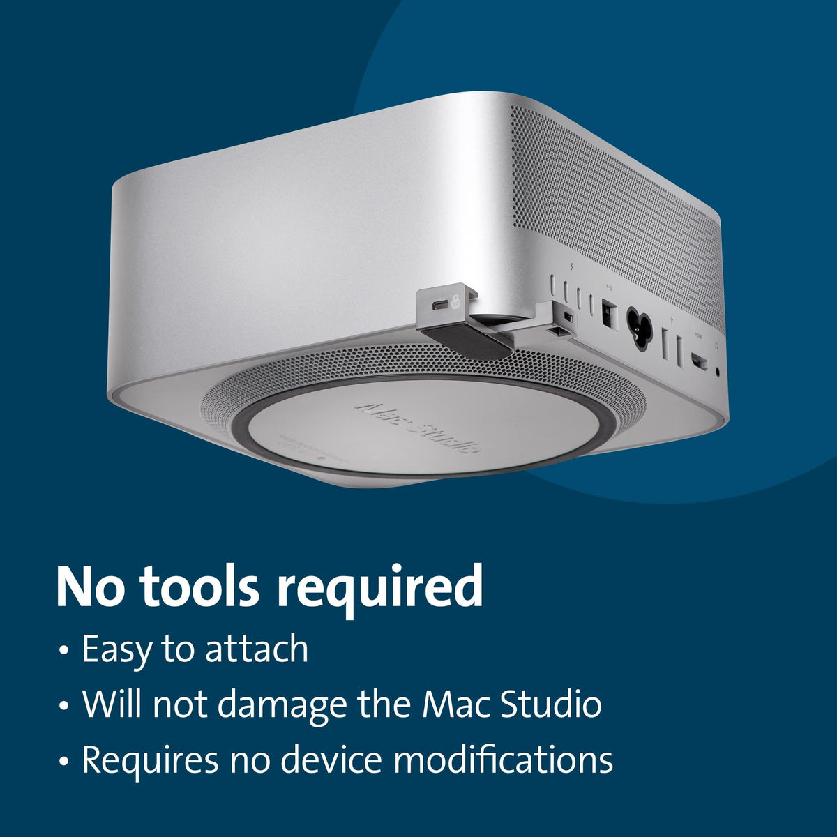 Kensington Lock Designed for Mac Studio Locking Adapter Mac Studio Mount (K65101WW)