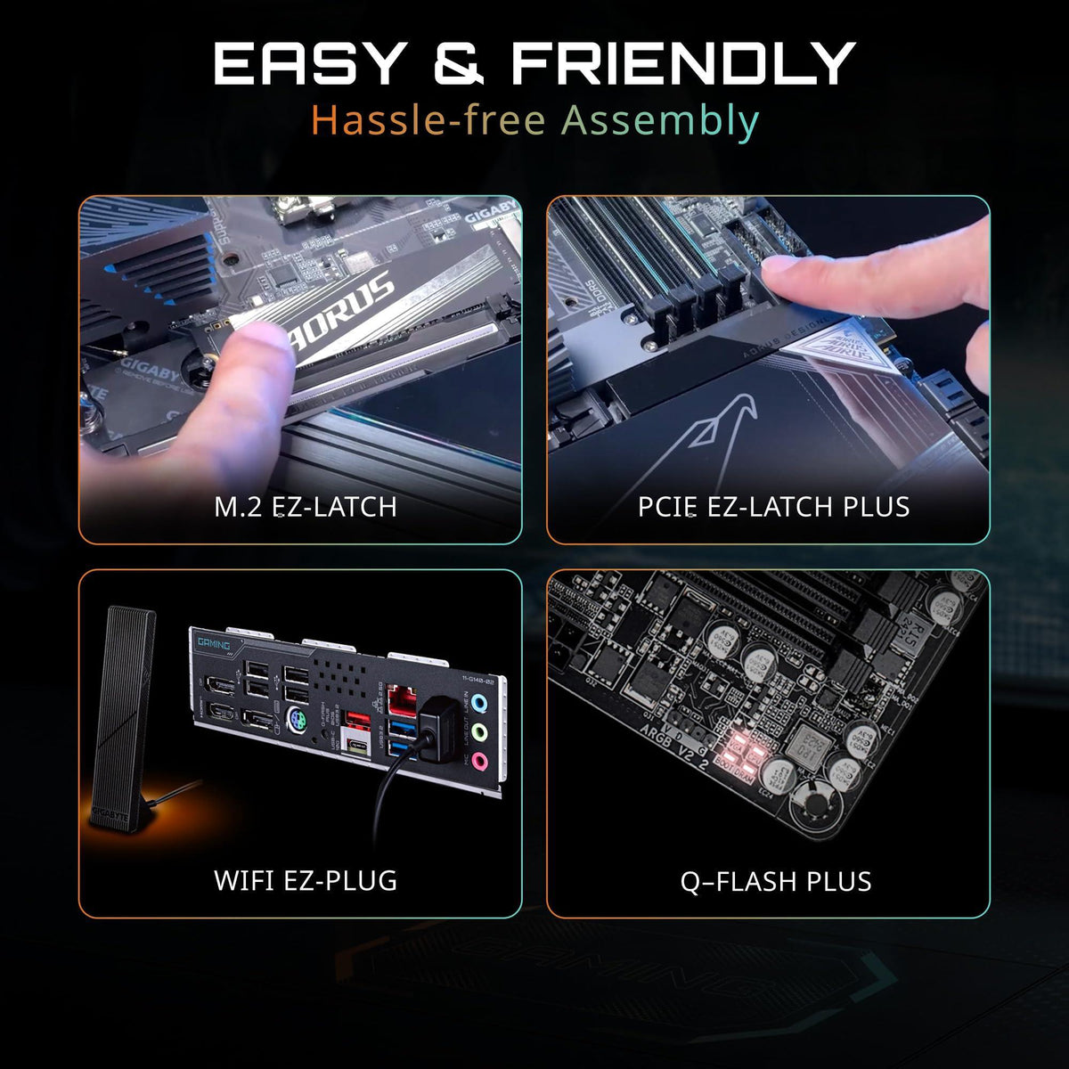 GIGABYTE B850I AORUS PRO AMD AM5 LGA 1718 Motherboard, Mini-ITX, DDR5, 2X M.2, PCIe 5.0, USB-C, WIFI7, 2.5GbE LAN, EZ-Latch, 5-Year Warranty