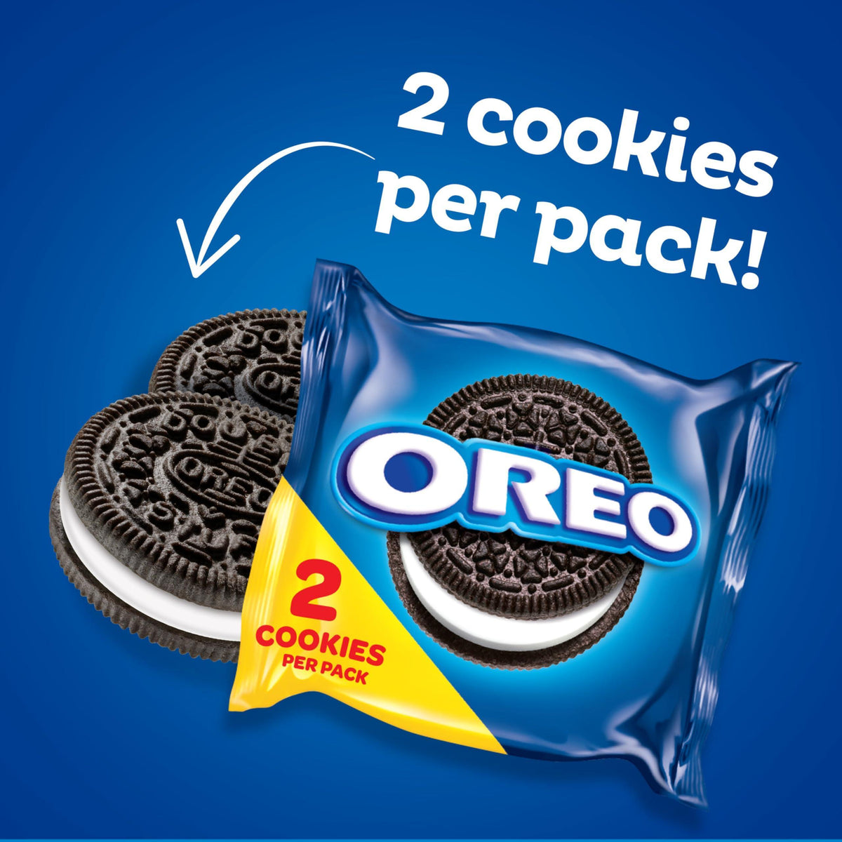 OREO Chocolate Sandwich Cookies, 20 Snack Packs (2 Cookies Per Pack)