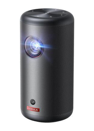 NEBULA Capsule 3 GTV Outdoor Projector, Netflix Officially Licensed, 1080P Smart Mini Projector with Wi-Fi, 2.5 hrs Battery, 120-Inch Display, Dolby Digital, Ultra Portable for Any Space