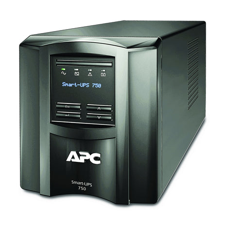 APC 750VA Smart UPS with SmartConnect, SMT750C Sinewave UPS Battery Backup, AVR, 120V, Line Interactive Uninterruptible Power Supply