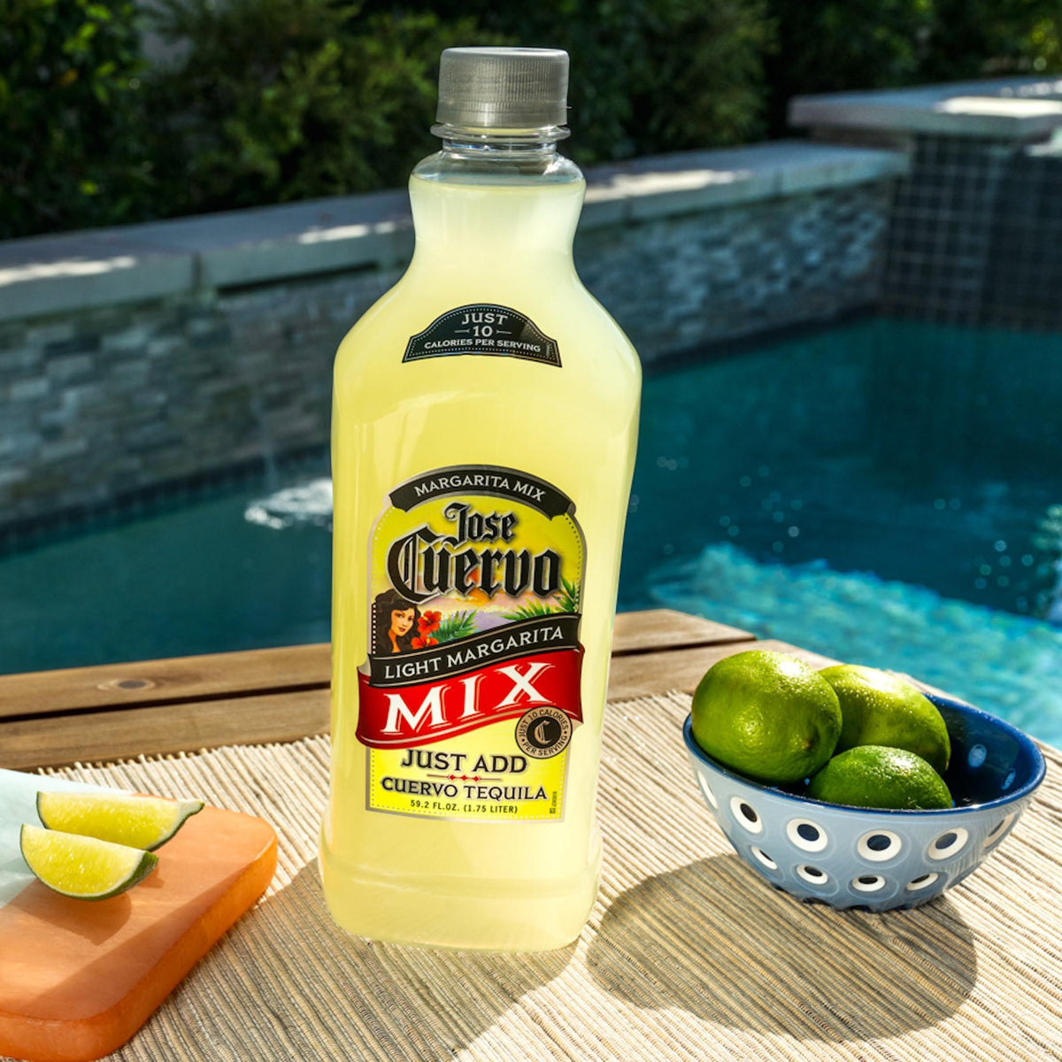 Jose Cuervo Classic Lime Light Margarita Mix, 59.2 fl oz