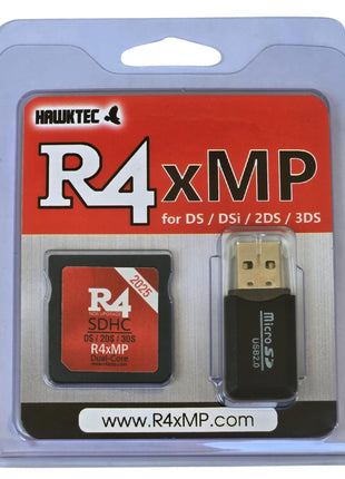 R4 2026 R4xMP SDHC Dual Core Update Adapter Memory Card for NDS DS DSI 2DS 3DS New 2DS New 3DS XL, No Timebomb