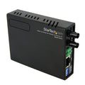 StarTech.com 10/100 Mbps Ethernet to Fiber Optic Media Converter - ST Multimode - 1310nm - 2km - Full/Half Duplex , TAA (MCM110ST2)