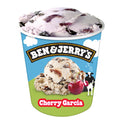 Ben & Jerry's Cherry Garcia Ice Cream Pint Non-GMO 16 oz