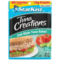 StarKist Tuna Creations Deli Style Tuna Salad, 3 oz Pouch (1 Pack) Ready to Eat Wild Caught Tuna, 13g Protein, 80 Calories Per Serving, Gluten Free, Soy Free, Kosher, Perfect for Meals and Snacks