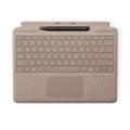 Microsoft Surface Pro Keyboard with Slim Pen 2 Bundle for Pro Copilot+ (11th Edition), Pro 9 and Pro 8, Alcantara Material, Dune