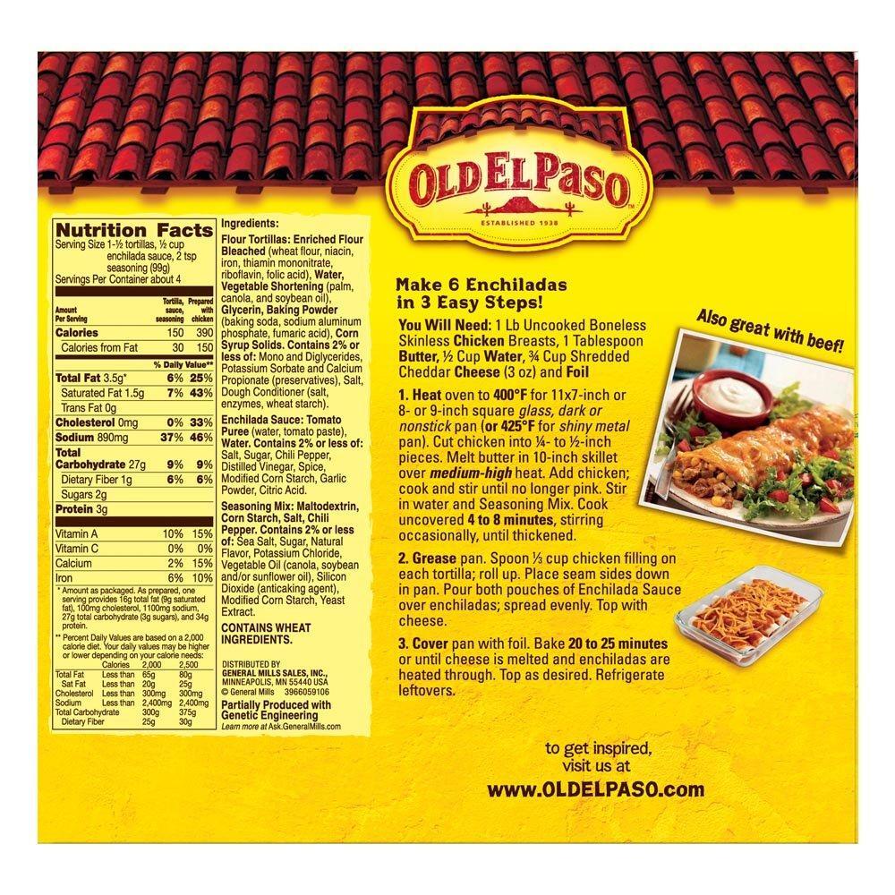 Old El Paso Enchilada Dinner Kit 14 oz Box (pack of 6)