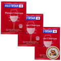 Red Star Premier Classique Wine Yeast (3 Pack) - Great for Making Wine Cider Mead Kombucha at Home - 5 g Sachets - Saccharomyces cerevisiae - Sold by CAPYBARA Distributors Inc.