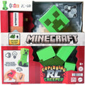 Mattel Minecraft Exploding RC Creeper with Lights & Sounds, 10 Explosion Particles, Game-Authentic Movement & DLC Code