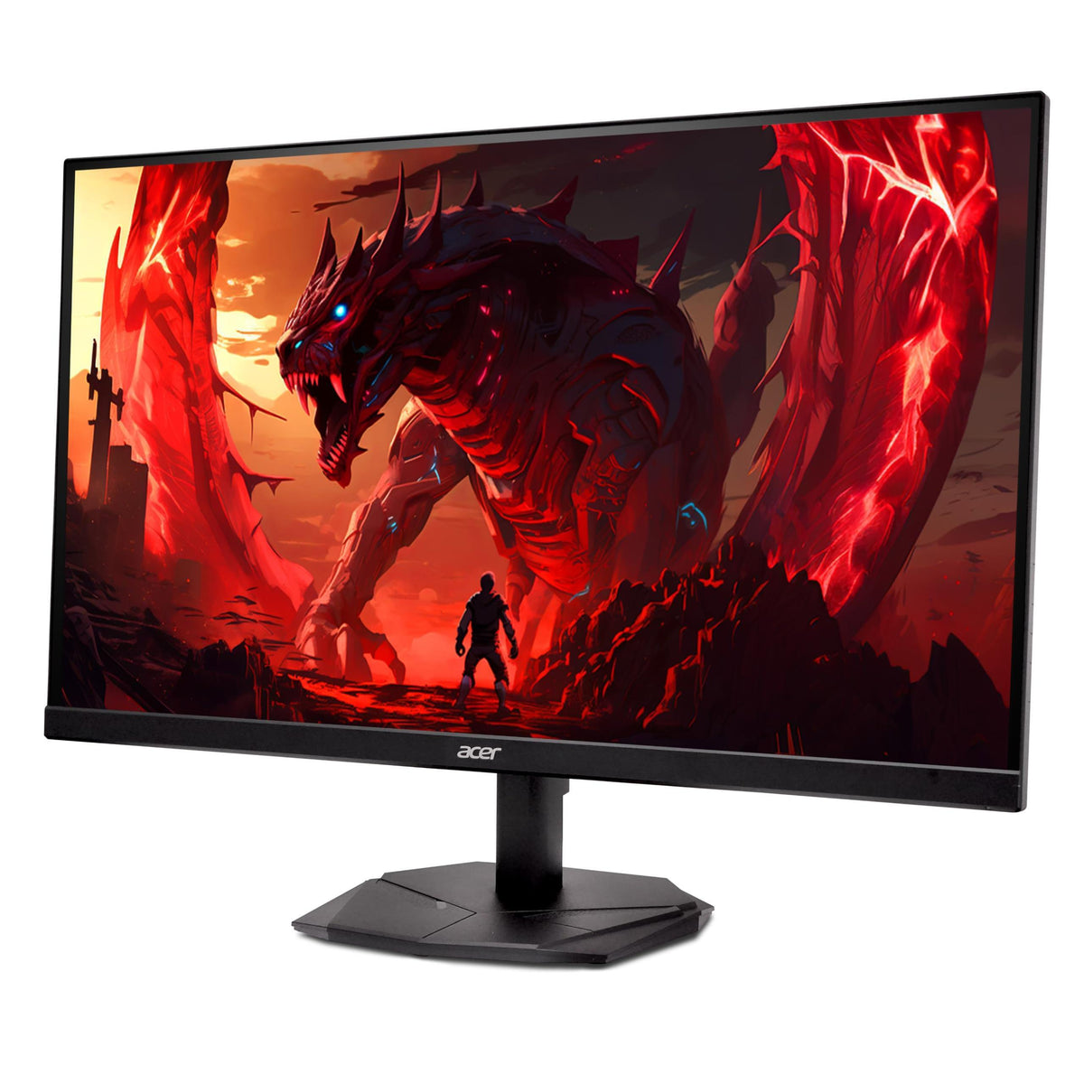 acer Nitro 27 Inch WQHD 2560 x 1440 IPS Gaming Monitor | AMD FreeSync | Up to 180Hz Refresh | Up to 0.5ms | DCI-P3 95% | HDR 10 Support | One Display Port 1.2 & Two HDMI 2.0 | KG271U N3bmiipx