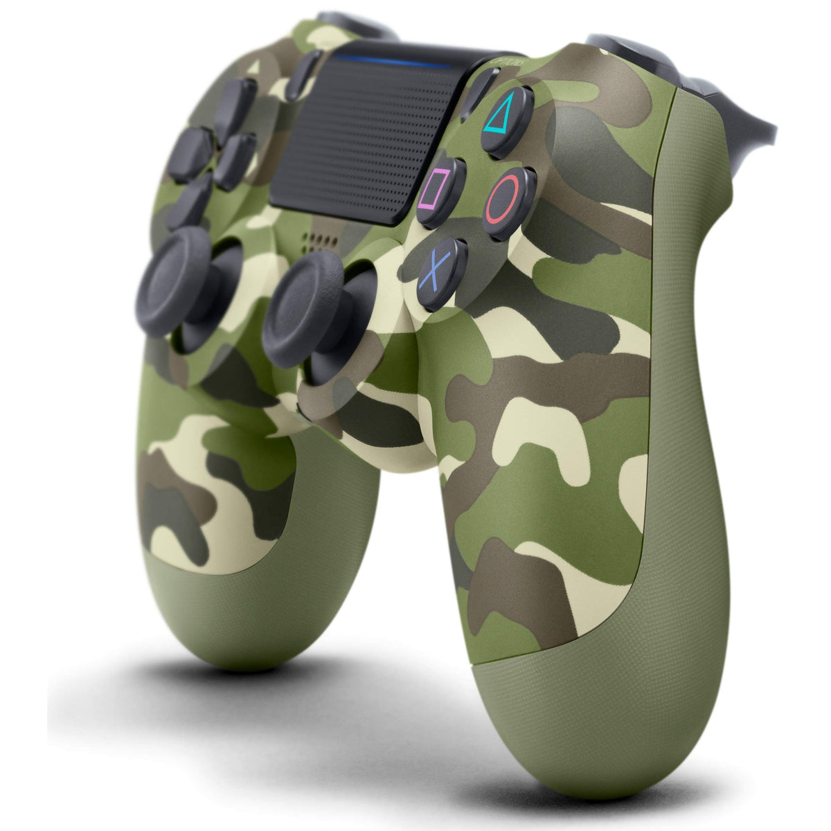 DualShock 4 Wireless Controller for PlayStation 4 - Green Camouflage (Renewed)