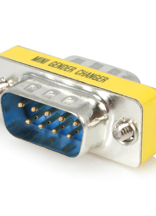 StarTech.com Slimline Serial DB9 Gender Changer - M/M - Serial gender changer - DB-9 (M) to DB-9 (M) - GC9SM