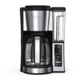 Ninja 12 Cup Programmable Coffee Brewer, 2 Brew Styles, Adjustable Warm Plate, 60oz Water Reservoir, Delay Brew   Black/Stainless Steel