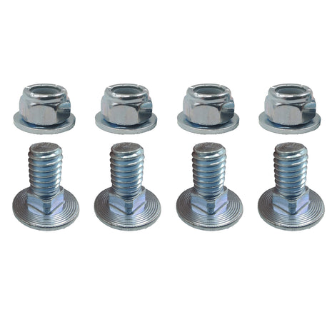 4-Pack 784-5581A (5/16-18) 5/8 inch Carriage Bolts Nuts kit fits MTD Shave Plate Scraper Bar 790-00120-0637 Snow blowers