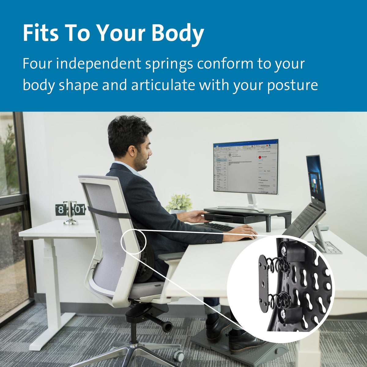 Kensington Smartfit Conform Back Rest (K60412WW)