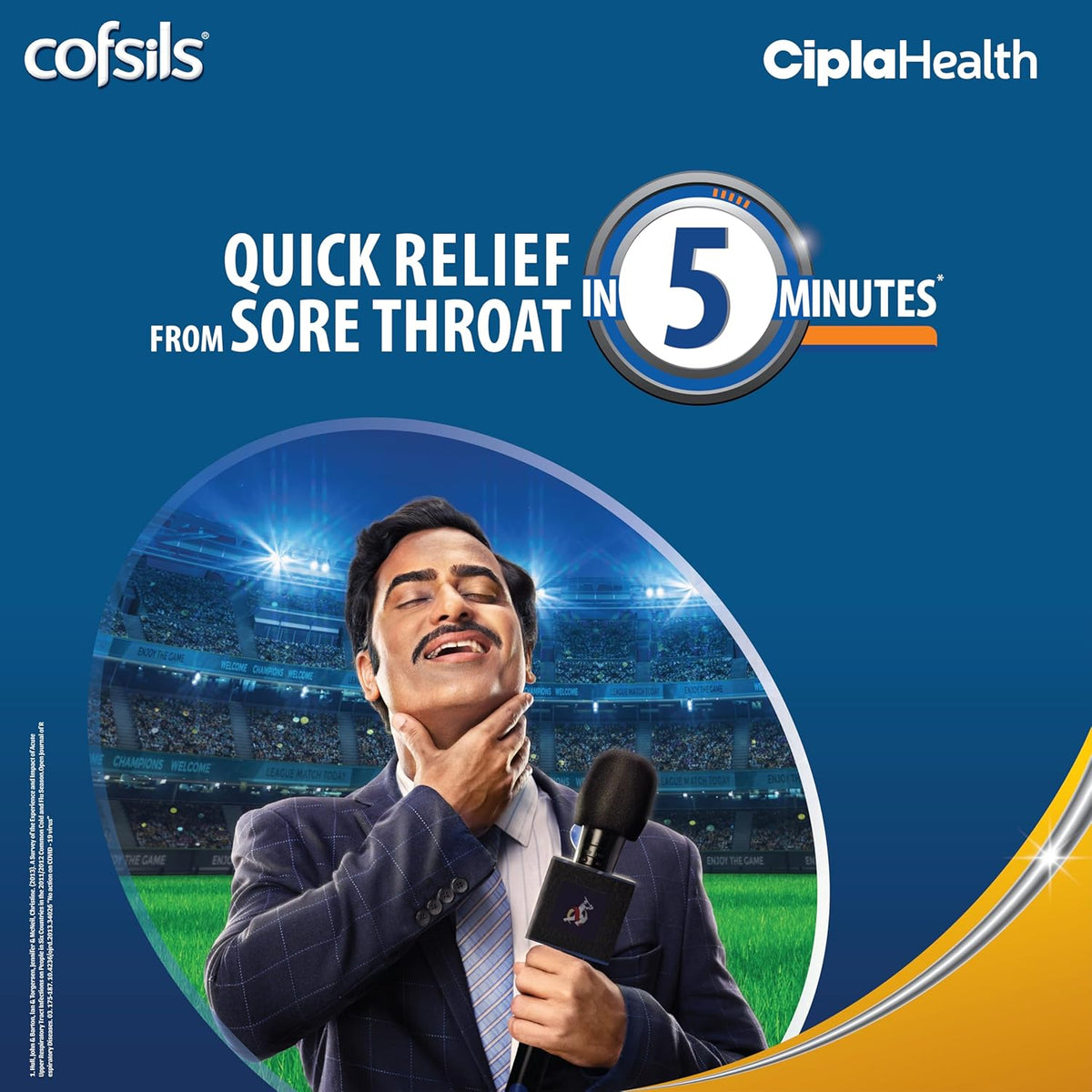 Cipla Cofsils Lozenges (200 Lozenges) | Mulethi Flavour | Quick Relief from Sore Throat, Itchy Throat and Scratchy Throat (10 x 20 Strips)