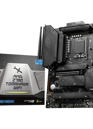 MSI MAG Z790 Tomahawk WiFi Gaming Motherboard (Supports 12th/13th/14th Gen Intel Processors, LGA 1700, DDR5, PCIe 5.0, M.2, 2.5Gbps LAN, USB 3.2 Gen2, HDMI/DP, Wi-Fi 6E, Bluetooth 5.3, ATX)