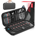 HEYSTOP Switch 2 Case for Nintendo Switch 2 Console & Accessories, Switch 2 Carrying Case with 12 Game Card Slots, Portable Hard Shell Pouch Carrying Travel Game Bag for Switch 2 Accessories
