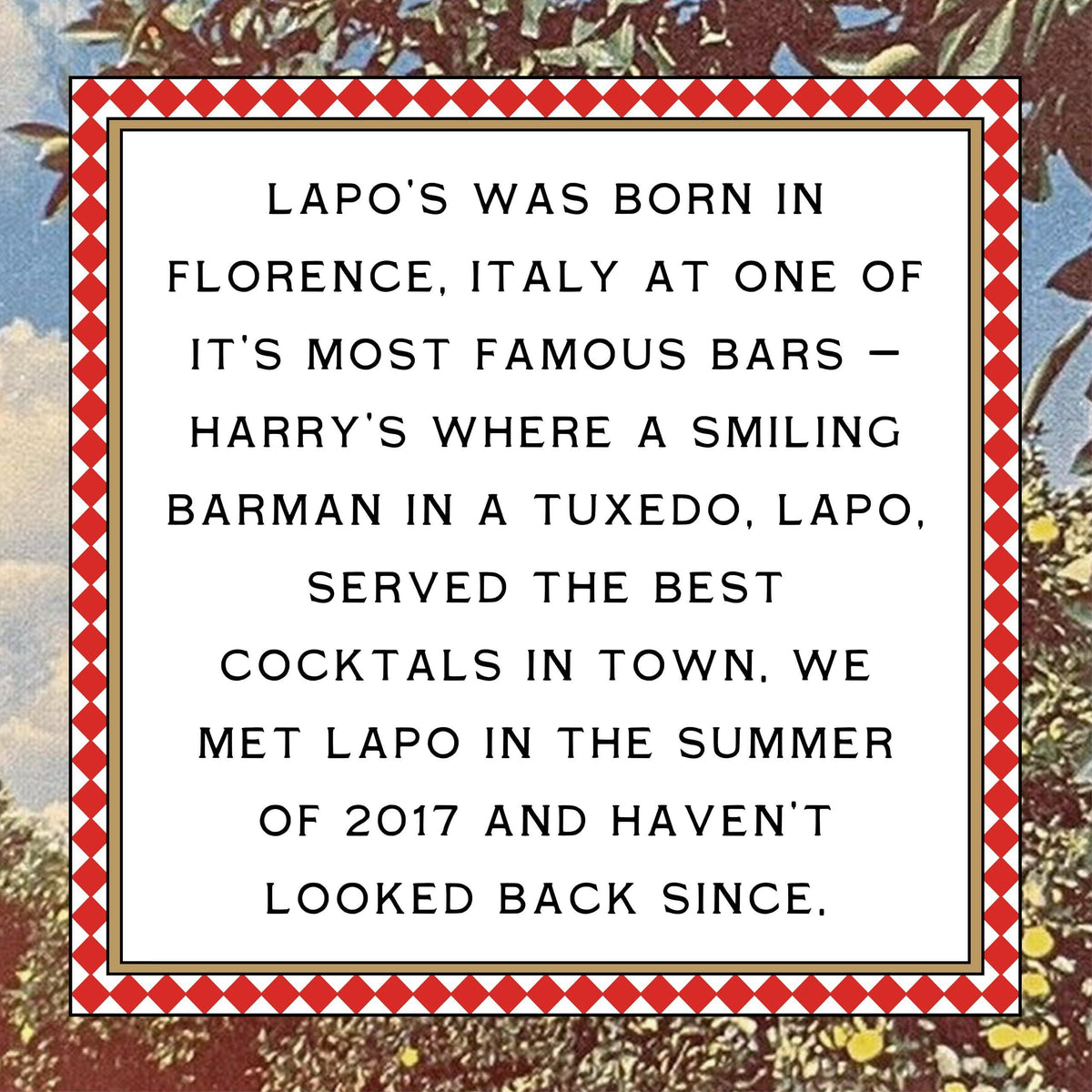 Lapo's Non Alcoholic Negroni, Non-Alcoholic Spirits, Gluten Free, For Non-Alcoholic Spritz, Zero Proof Drinks, Beverages & Mocktails, Alcohol Alternative, Lightly Sparkling & Bittersweet, 4 Pack Cans