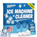Sylvan Ice Machine Cleaner and Descaler Tablets | 30 Tabs | Made in USA | Nickel Safe Ice Maker Cleaner and Descaler | Universal Compatibility for Commercial & Residential Ice Makers