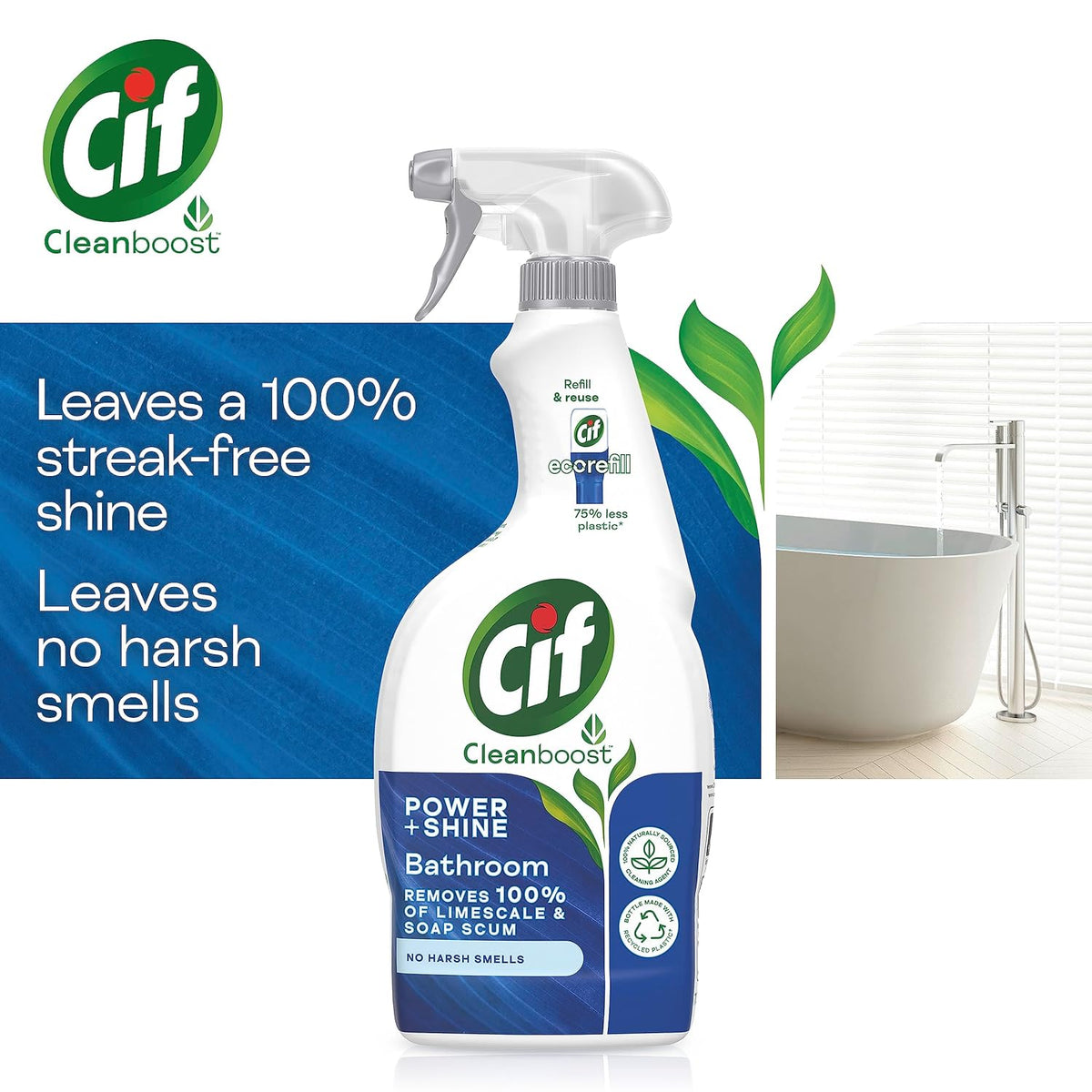 Cif Power & Shine Bathroom Cleaner 700ml