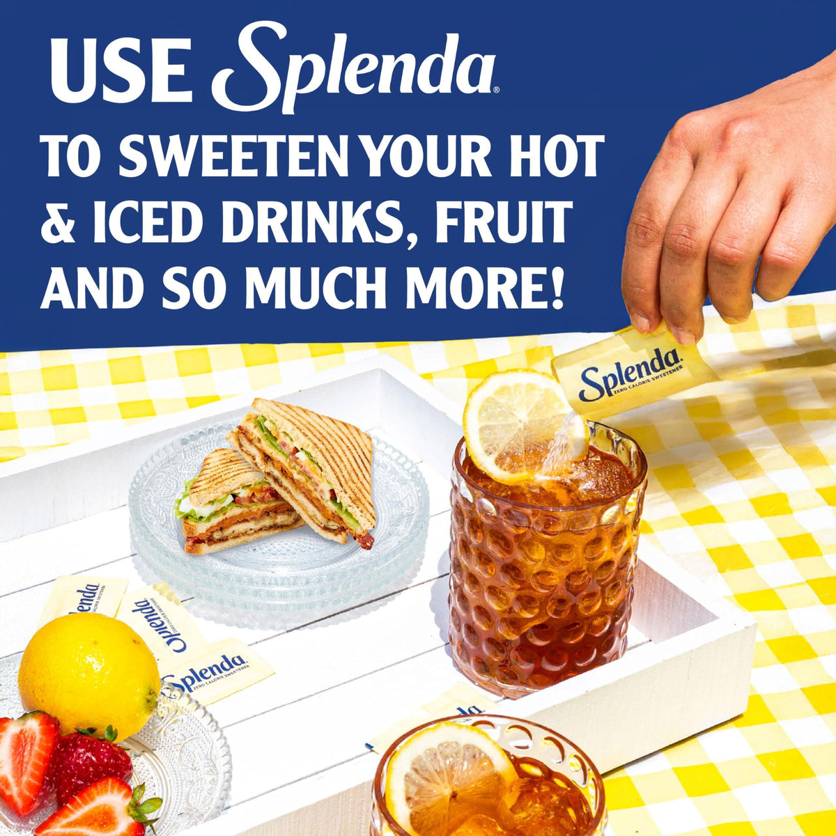 SPLENDA Zero Calorie Sweetener Value Pack, 800 Count Packets